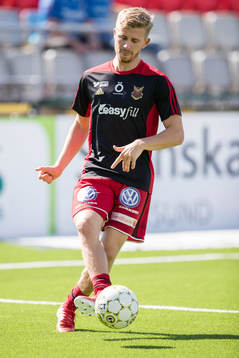 Östersunds Östersunds Ludvig Fritzson värmer upp