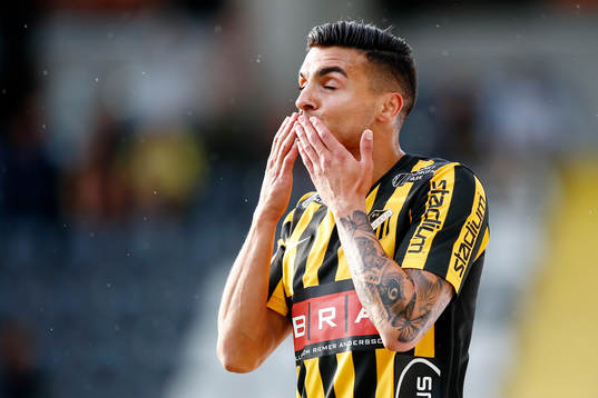 Häckens Ahmed Yasin jublar