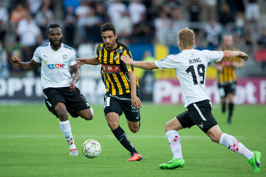 Häckens Daleho Irandust mot Örebros Sebastian Ring