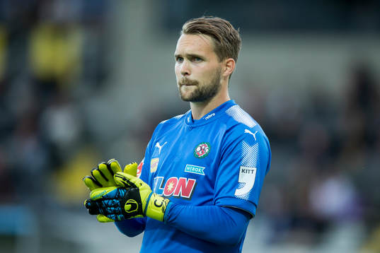 Örebros målvakt Oscar Jansson