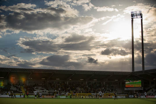 Vy över Bravida Arena
