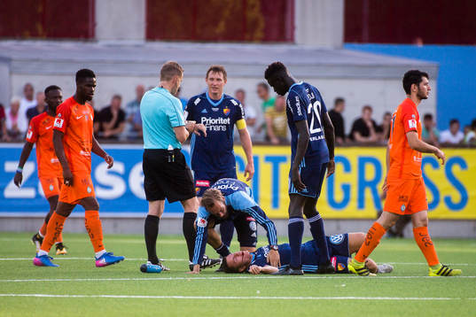 Djurgårdens Kerim Mrabti får vård