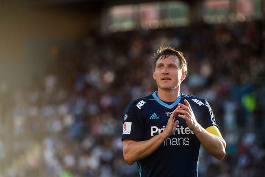 Djurgårdens Kim Källström jublar