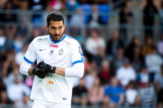 AFC Eskilstunas Målvakt Alireza Haghighi