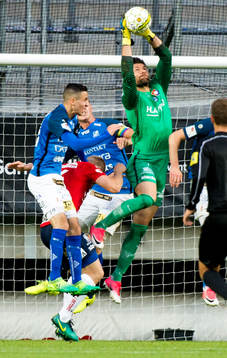 Örgrytes målvakt Stojan Lukic