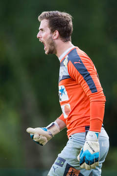 Kågeröds målvakt Carl Lindell