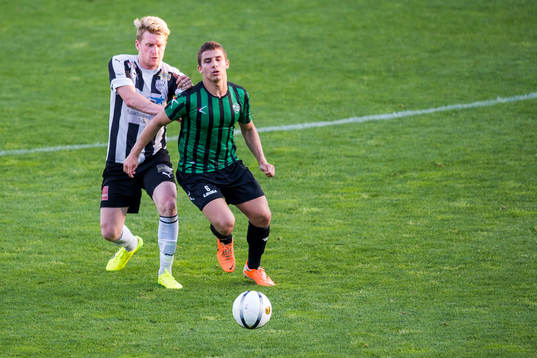 Kågeröds Alexander Bengtsson och Högaborgs Brandon