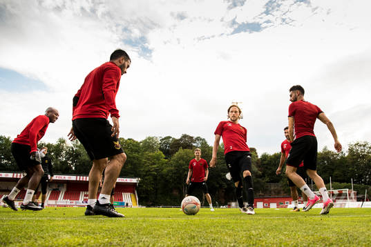 Östersunds Tom Pettersson och Gabriel Somi