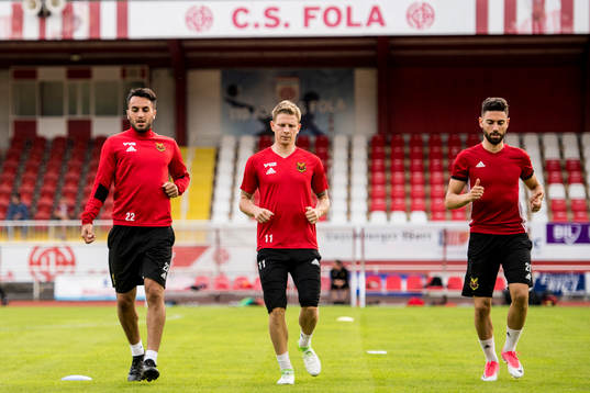 Östersunds Brwa Nouri, Johan Bertilsson och Gabriel Somi