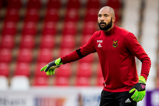 Östersunds målvakt Aly Keita