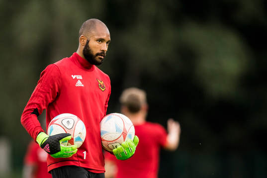Östersunds målvakt Aly Keita