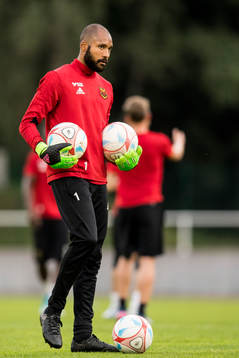 Östersunds målvakt Aly Keita