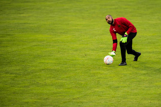 Östersunds målvakt Aly Keita