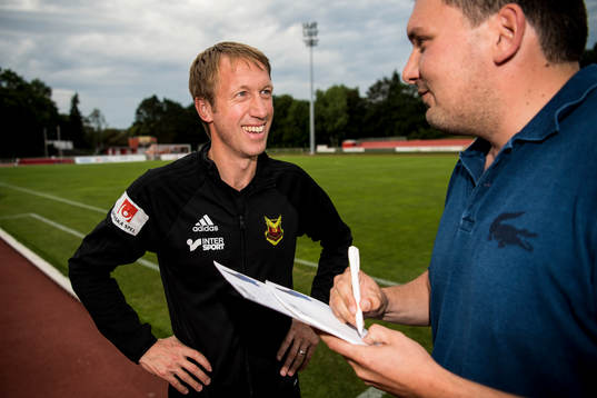 Östersunds tränare Graham Potter