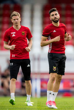 Östersunds Johan Bertilsson och Gabriel Somi