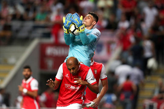 Matheus Magalhaes goalkeeper of SC Braga