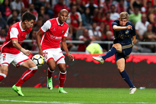 Anton Saletros midfielder of AIK