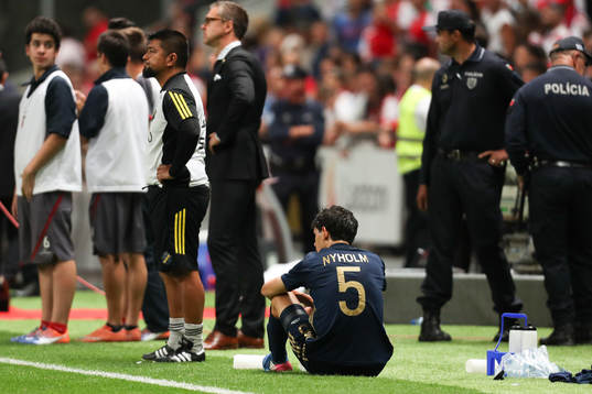 AIK players reacts
