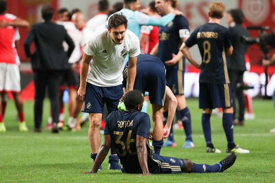 AIK players reacts
