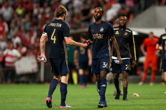 AIK players reacts