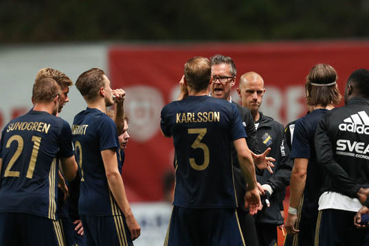 Rikard Norling coach of AIK (C)