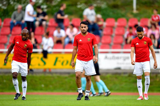 Östersunds Fouad Bachirou, Brwa Nouri och Gabriel Somi