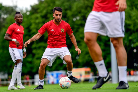 Östersunds Brwa Nouri värmer upp