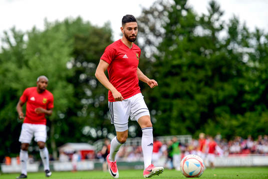 Östersunds Gabriel Somi värmer upp