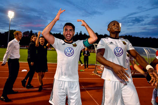 Östersunds Brwa Nouri jublar