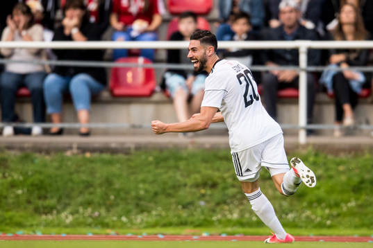 Östersunds Gabriel Somi jublat