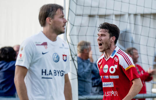 Degerfors Alexander Andersson jublar