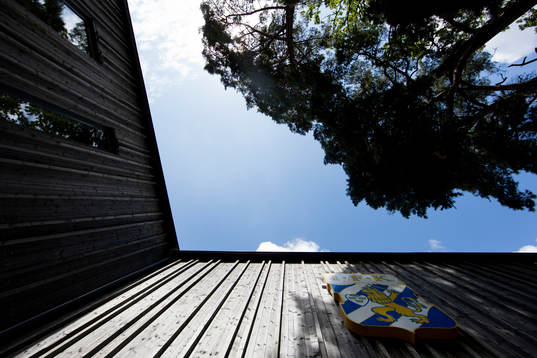 Kamratgården exteriört innan en träning med IFK Göteborg