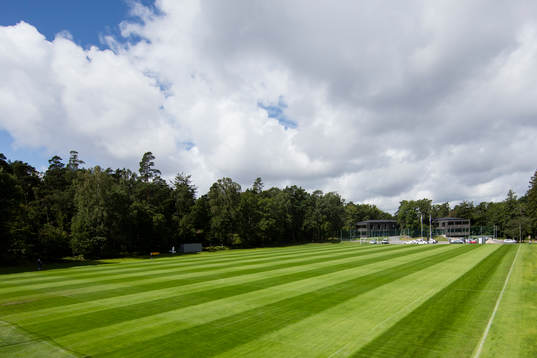 Kamratgården innan en träning med IFK Göteborg