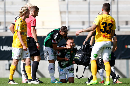 GAIS Sebastian Möller blir omplåstrad