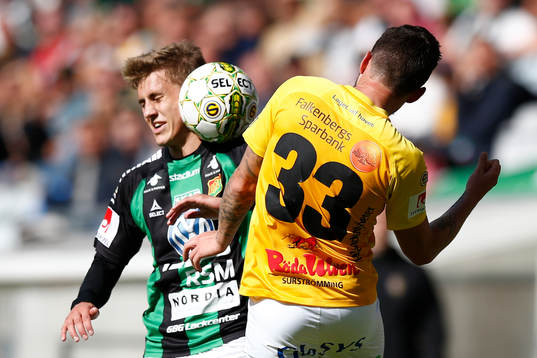 GAIS Erik Westermark och Falkenbergs Tibor Joza