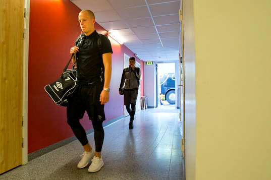 Elfsborgs Daniel Gustavsson länder till Behrn Arena
