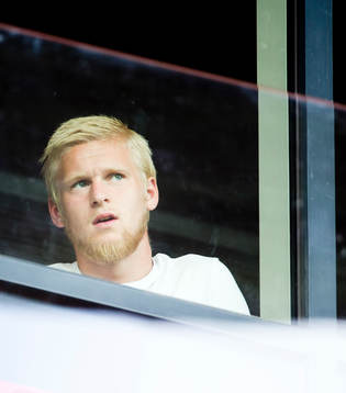 Norrköpings Kalle Holmberg på plats