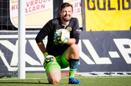 Elfsborgs målvakt Kevin Stuhr Ellegaard