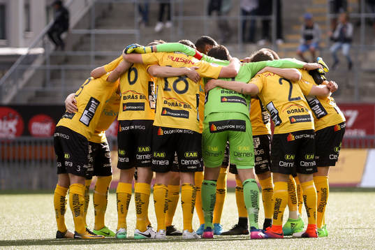Elfsborgs spelare samlas