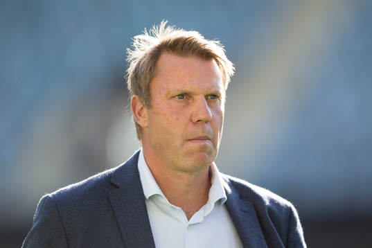 Falkenbergs tränare Hans Eklund