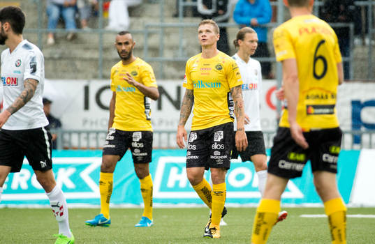 Elfsborgs Samuel Holmén deppar