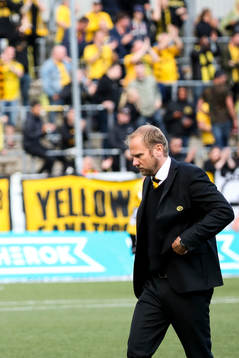 Elfsborgs manager Magnus Haglund deppar
