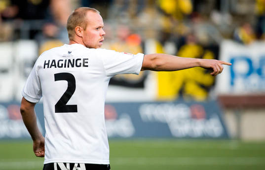 Örebros Patrik Haginge kom in på slutet av