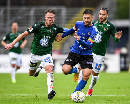 Halmstads Ivo Pekalski och Jönköpings Tommy Thelin