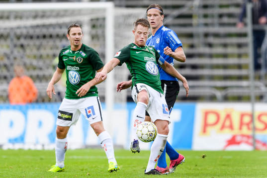 Jönköpings Fredrik Olsson (v) och Tommy Thelin