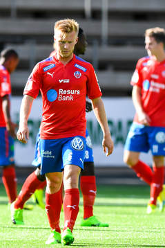 Helsingborgs Andreas Landgren deppar