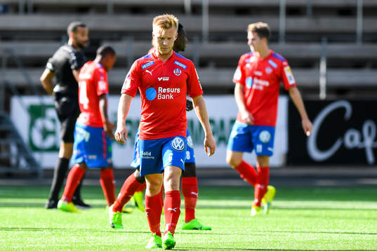 Helsingborgs Andreas Landgren deppar