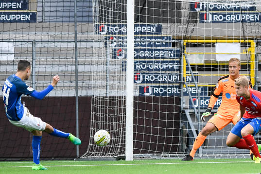 Norrbys Abdelrahman Saidi gör 2-2 bakom Helsingborgs