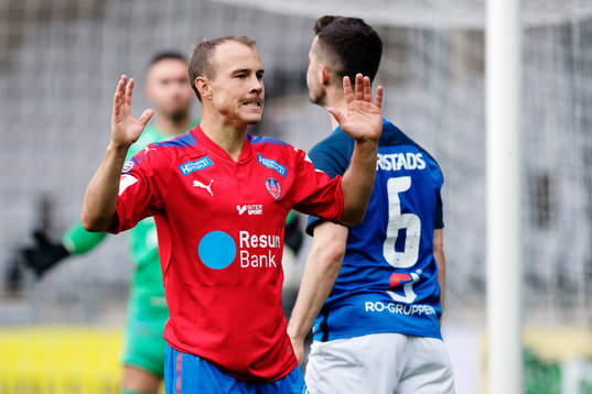 Helsingborgs Carl Wede deppar