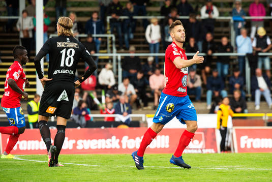 Östers Admir Bajrovic jublar